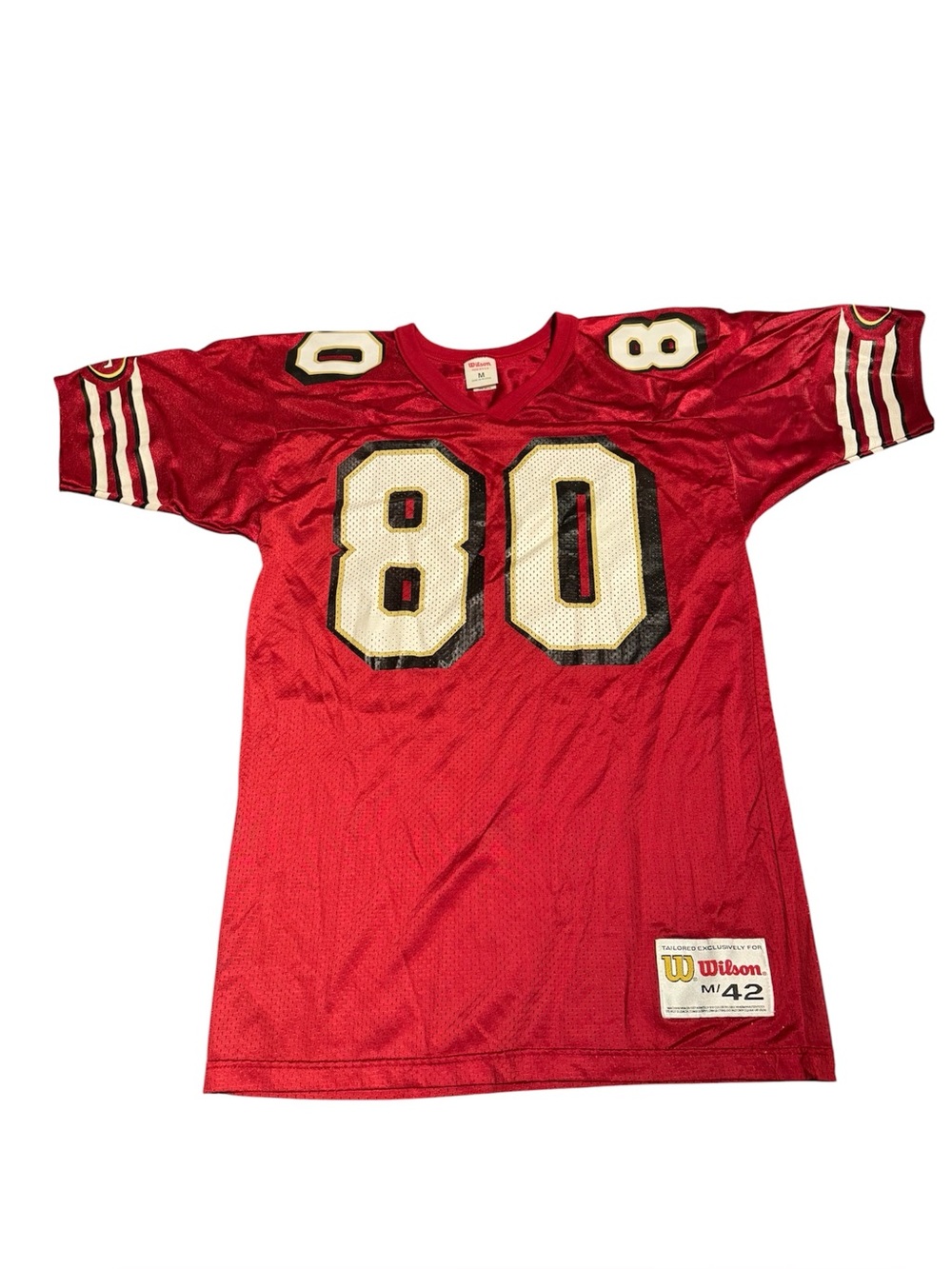 Vintage Wilson San Francisco 49ers Jerry Rice jersey men’s size medium 42